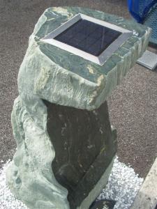 青石ソーラー灯り